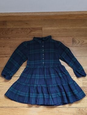 Little Girls Flannel Dress